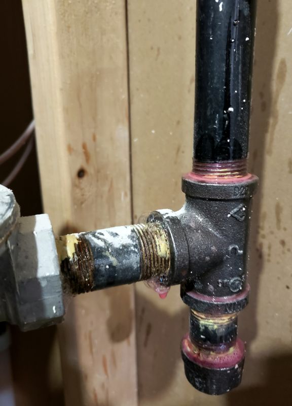 Gas Line Repair Completed